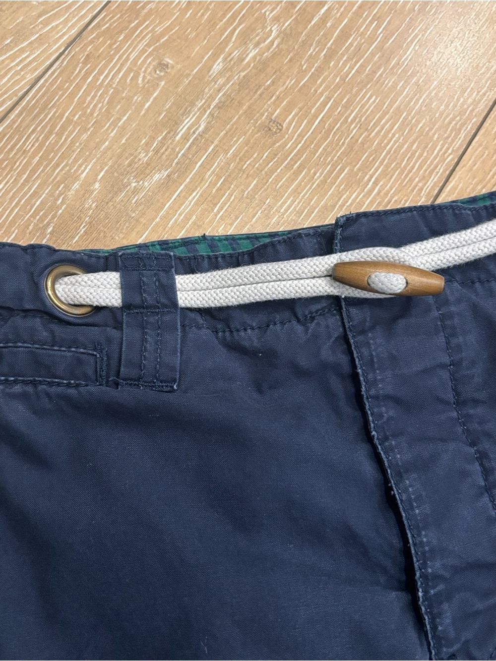 Daughters of the Liberation Navy Blue Rope Belt nautical preppy Mini Skirt 10 - Picture 4 of 9
